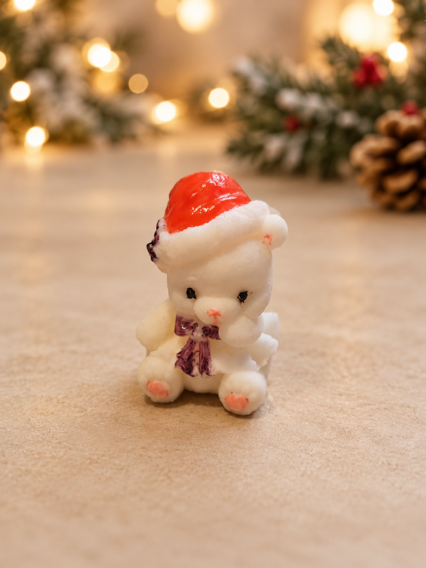 Fondant  ours de Noël
