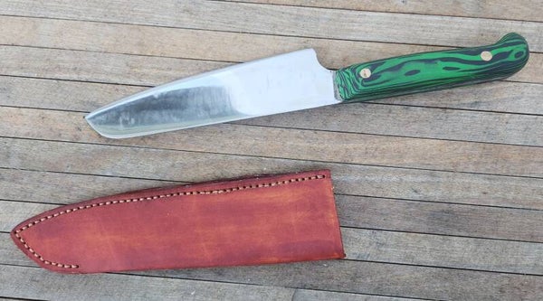 Küchenmesser Grün-Schwarz