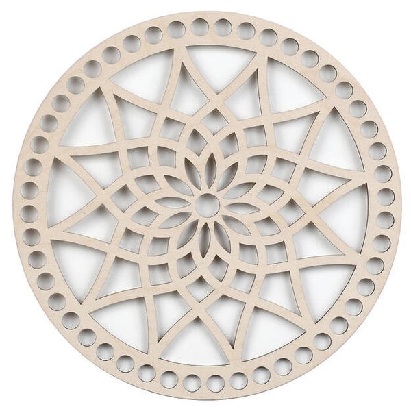 Kreis 20cm. Mandala 12 Strahlen-№ 2147