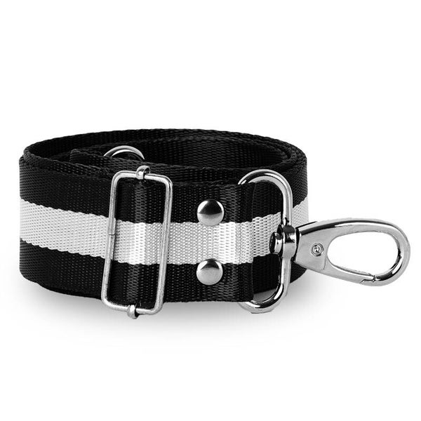 Handtaschengurt (Schultergurt) Black (Streife) 3437