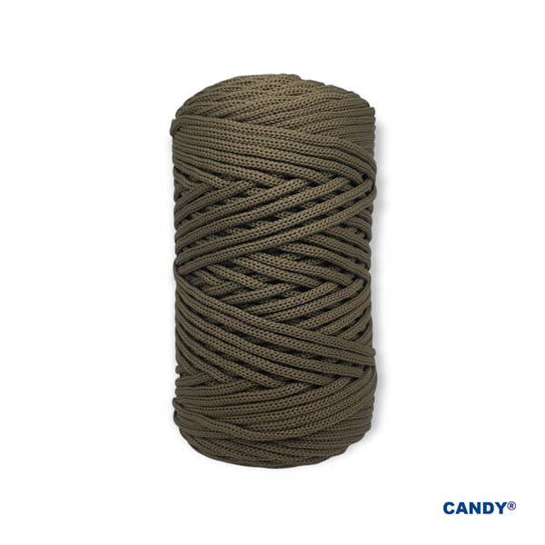 CANDY-P. Häkelschnur/Crochet string/Шнур для вязания Khaki