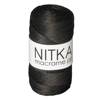 Makramegarn Farbe/Color/Цвет Black