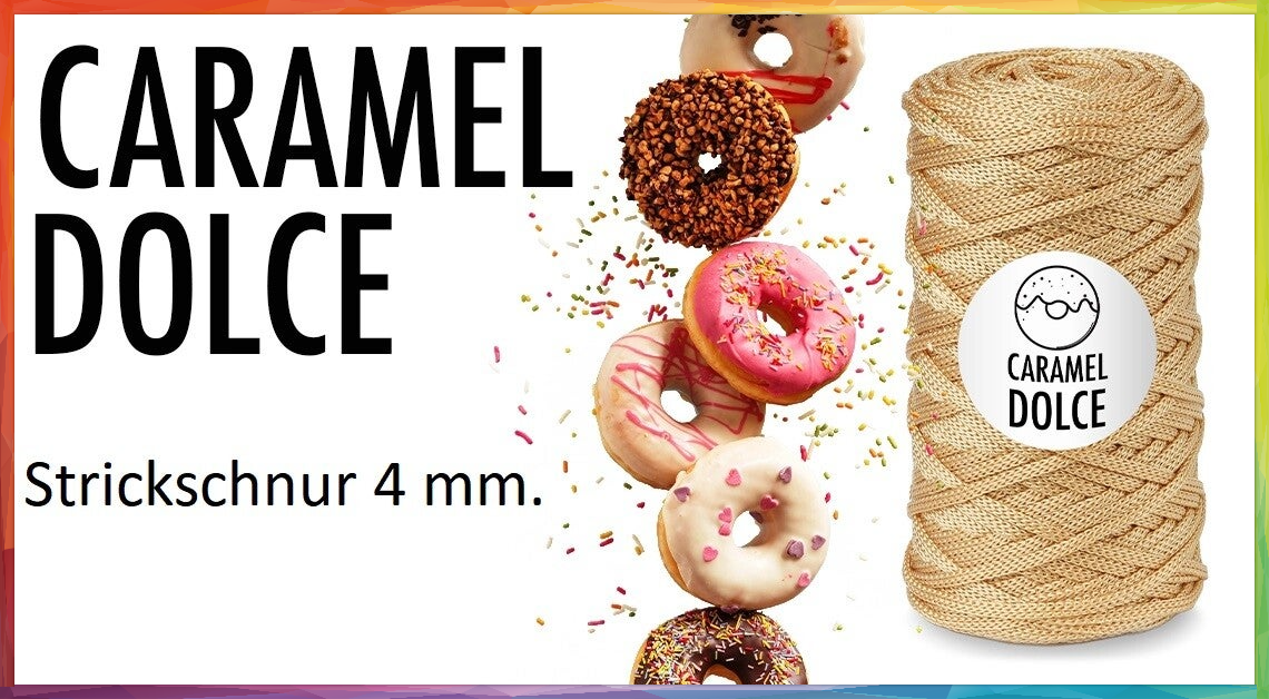 HÄKELSCHNUR CARAMEL