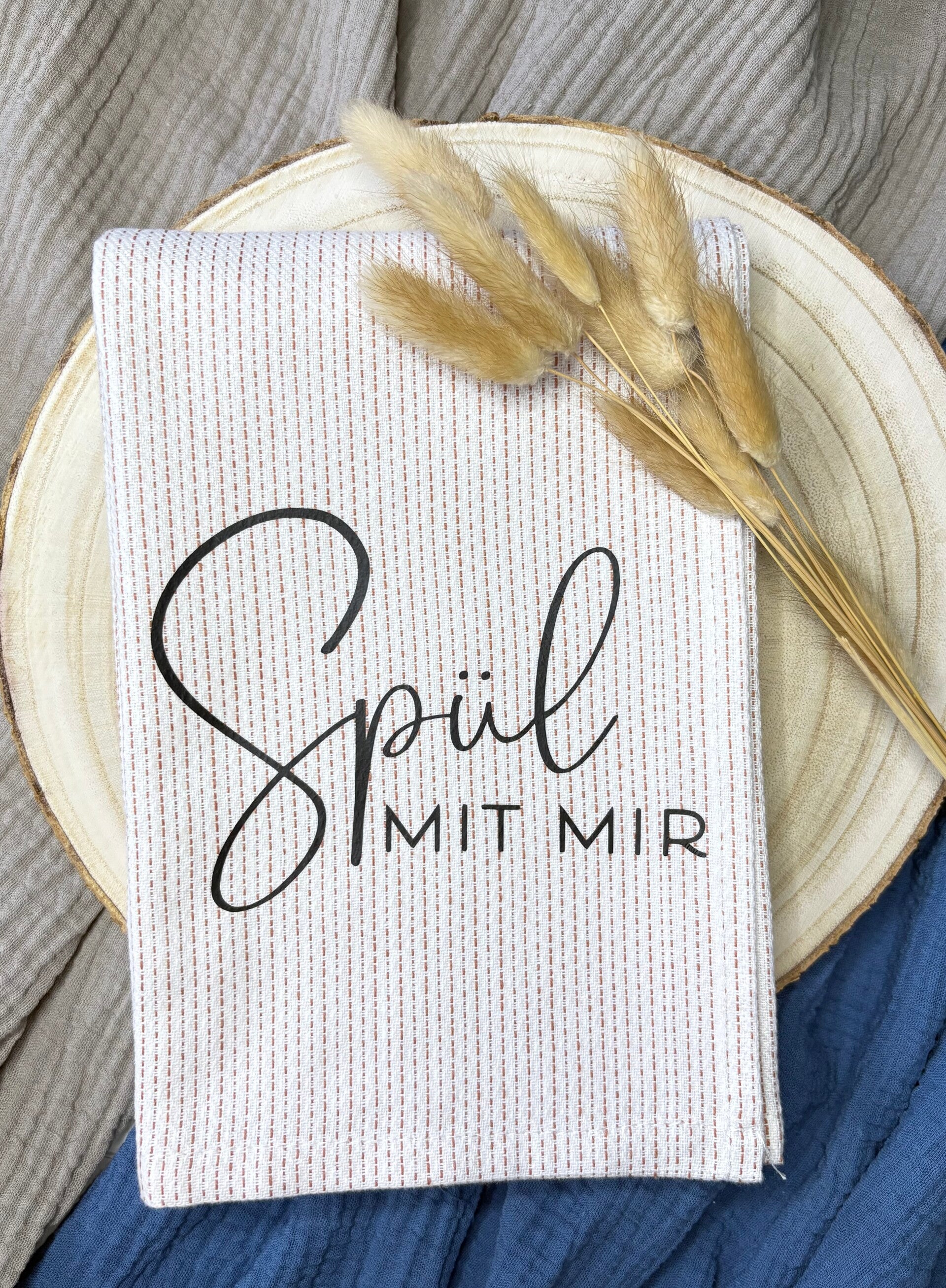 Geschirrtuch "Spül mit mir"