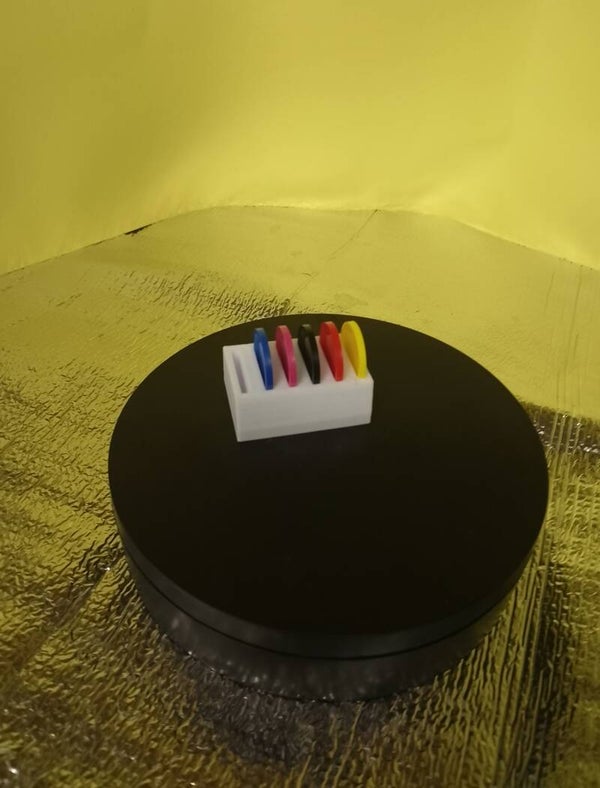 Einkaufswagenchiphalter für 6 Chips Gerade