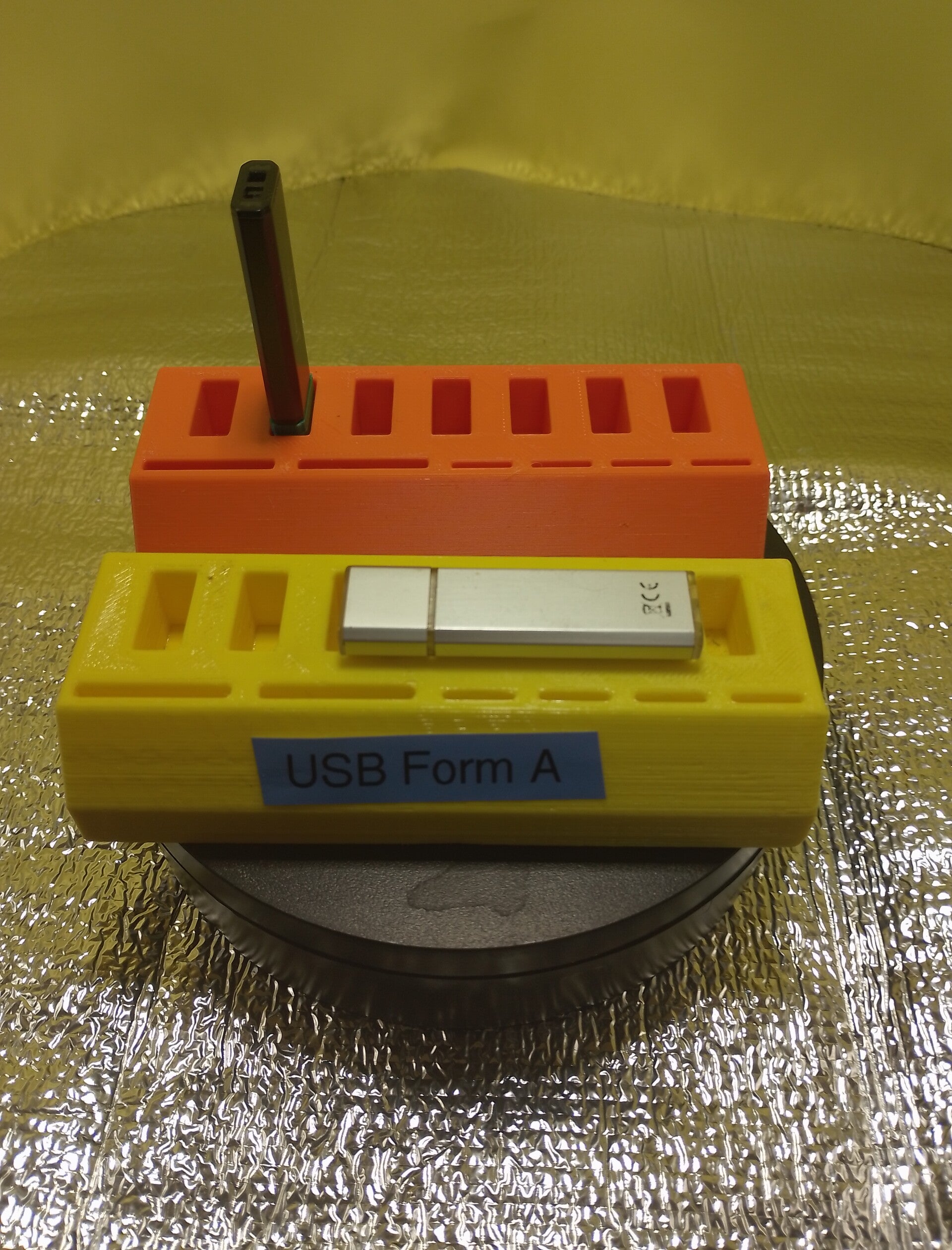 USB Halter 125mm 7x USB Form A mit 6xMicro SD 2 u 4