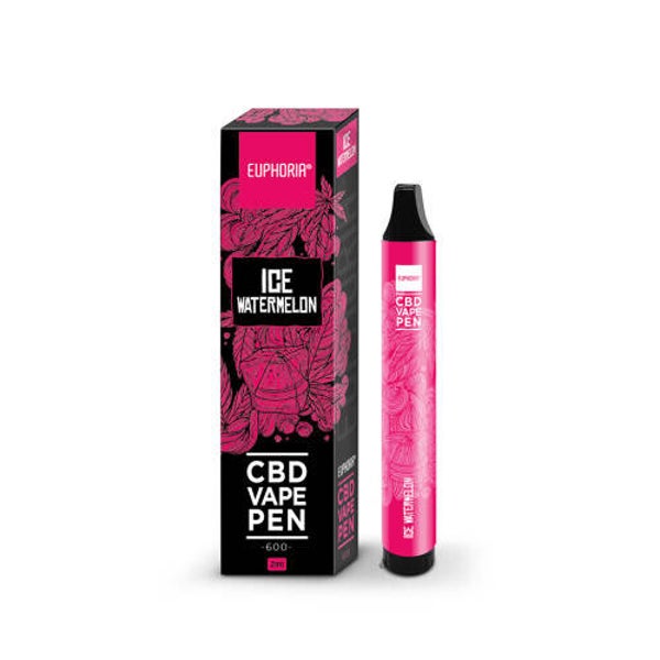 Euphoria CBD Caneta Vape Descartável Melancia Gelada