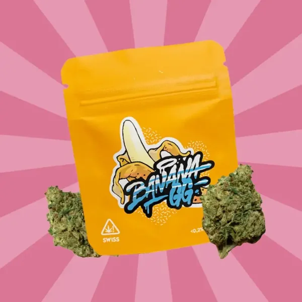 Gorilla Grillz BANANA GG CBD CBD 7.4%, CBG: 0.05% 2g