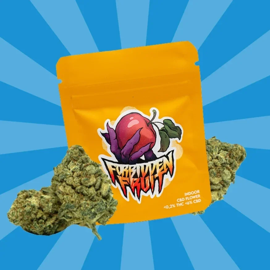 Gorilla Grillz FORBIDDEN FRUIT CBD CBD : 8.1%, CBG : 0.05% 2g