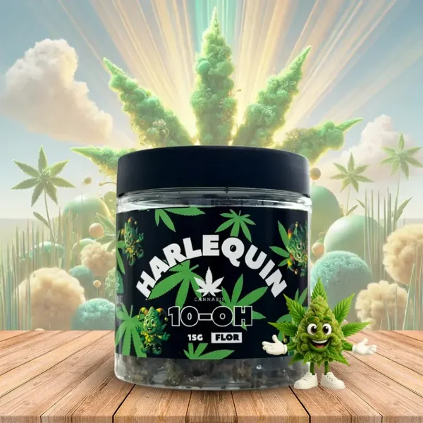Flor de 10-OH (Novo HHC) Harlequin 50%, 15g