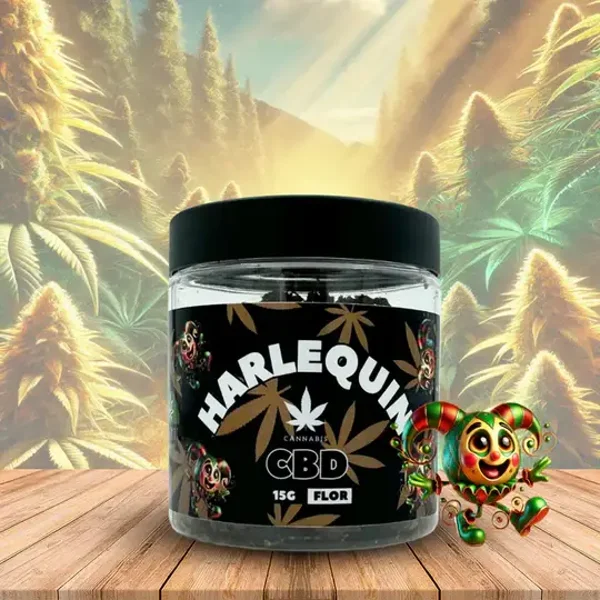 Flor de CBD Harlequin, 15g - 14% CBD