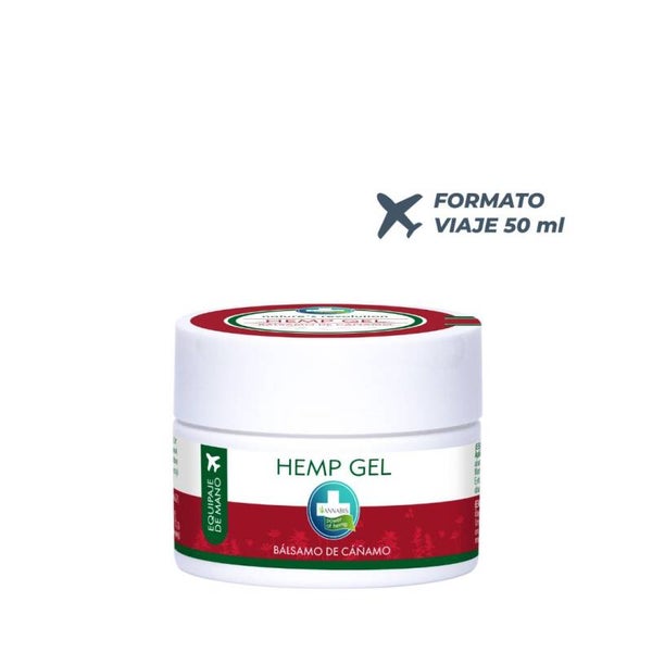 HEMP GEL · Gel de massagem muscular e articular à base de canábis e cânfora