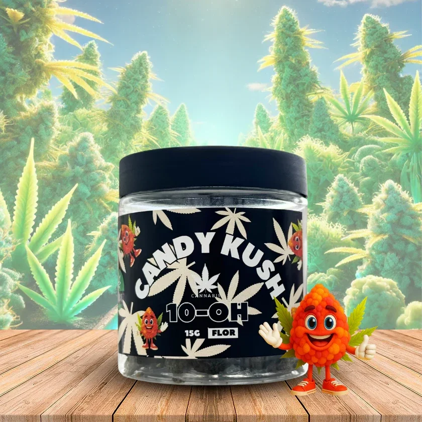 Flor de 10-OH (Novo HHC) Candy Kush 50%, 15g