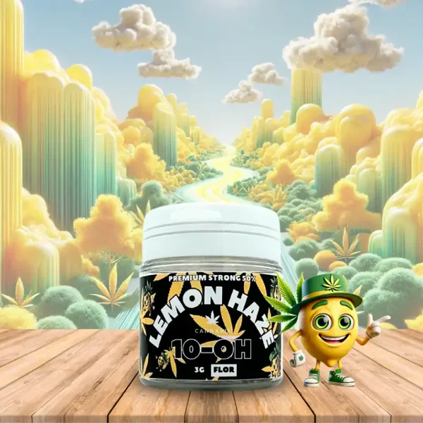 Flor de 10-OH - Lemon Haze Premium Strong 50%, 3g