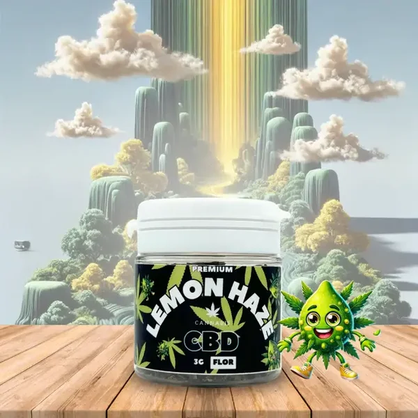 Flor de CBD Lemon Haze Premium, 3g 14% CBD