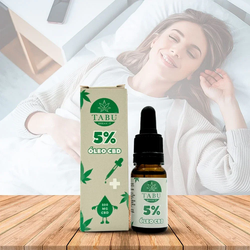 Óleo de Cânhamo 5% (Natural) 10ml