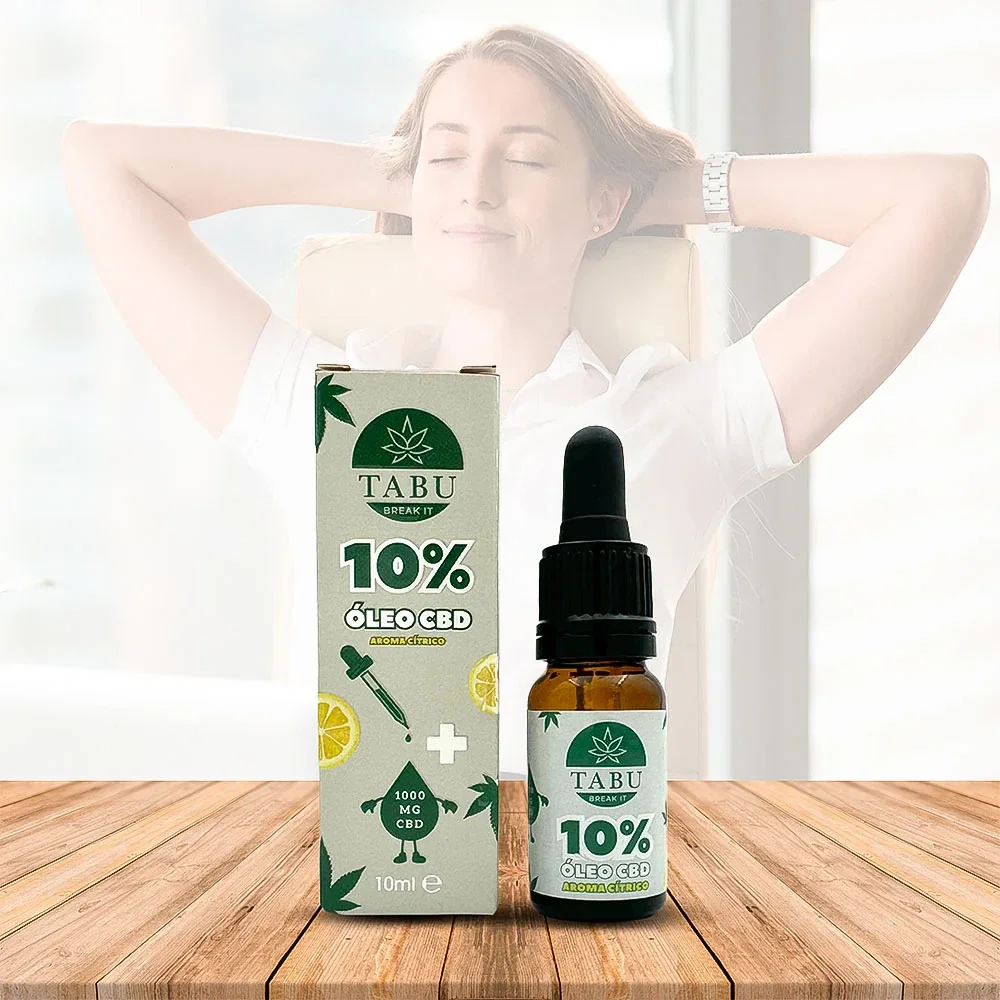 Óleo de Cânhamo 10% (Limão) 10ml