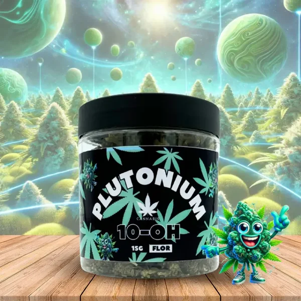 Flor de 10-OH (Novo HHC) Plutonium 50%, 15 Gramas
