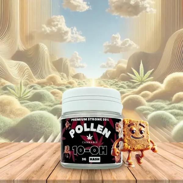 Haxixe de 10-OH - Pollen Premium Strong 50%, 3g