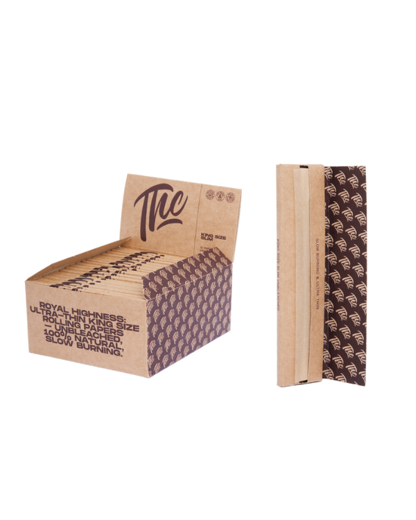 THCrew KING SIZE SLIM PAPERS I UNBLEACHED