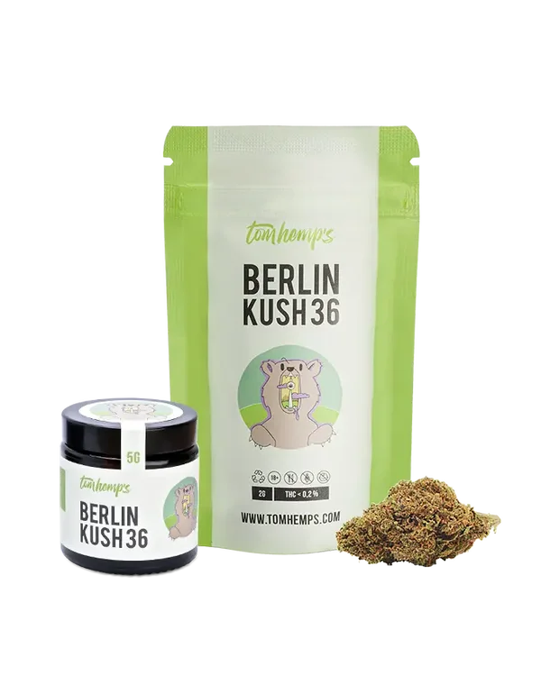 Tom Hemp's Berlin Kush 36 CBD 10% 1g