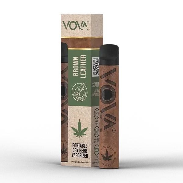 VOVA - O Vaporizador do Povo cabedal castanho