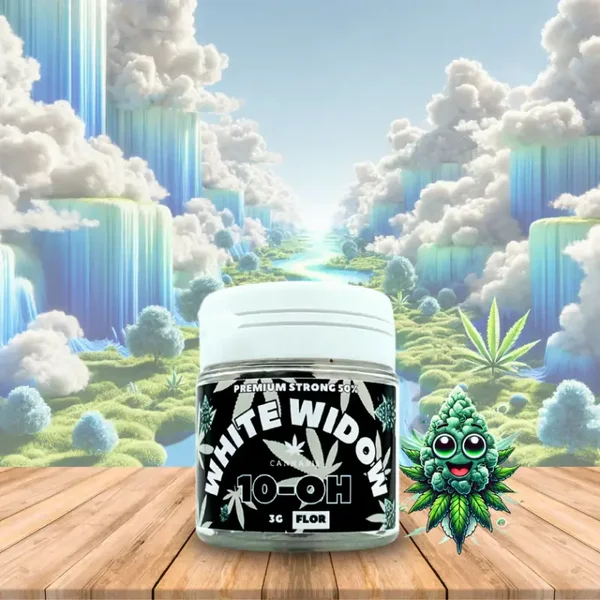 Flor de 10-OH - White Widow Premium Strong 50%, 3g