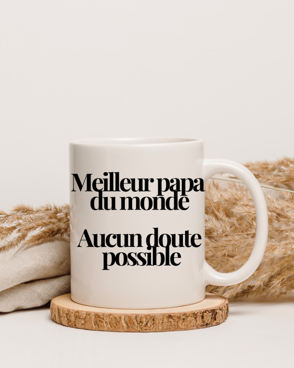 Mug personnalisé Meilleur Papa du monde