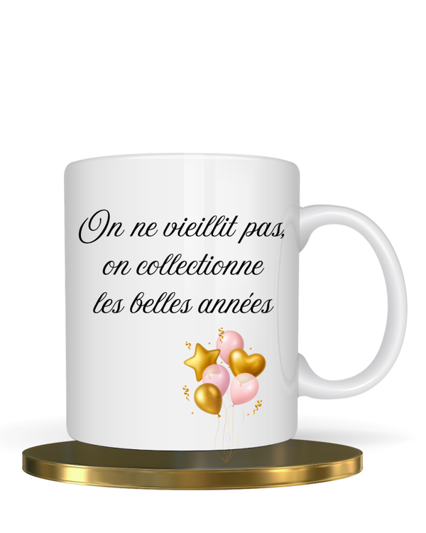 Mug personnalisé Joyeux Anniversaire