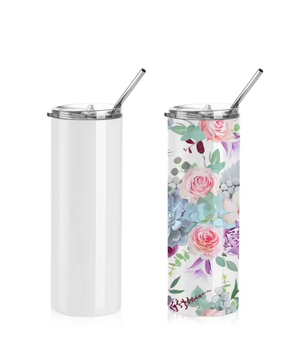 Tumbler isotherme personnalisé avec prénom, texte, image, photo ou logo- Cadeau anniversaire