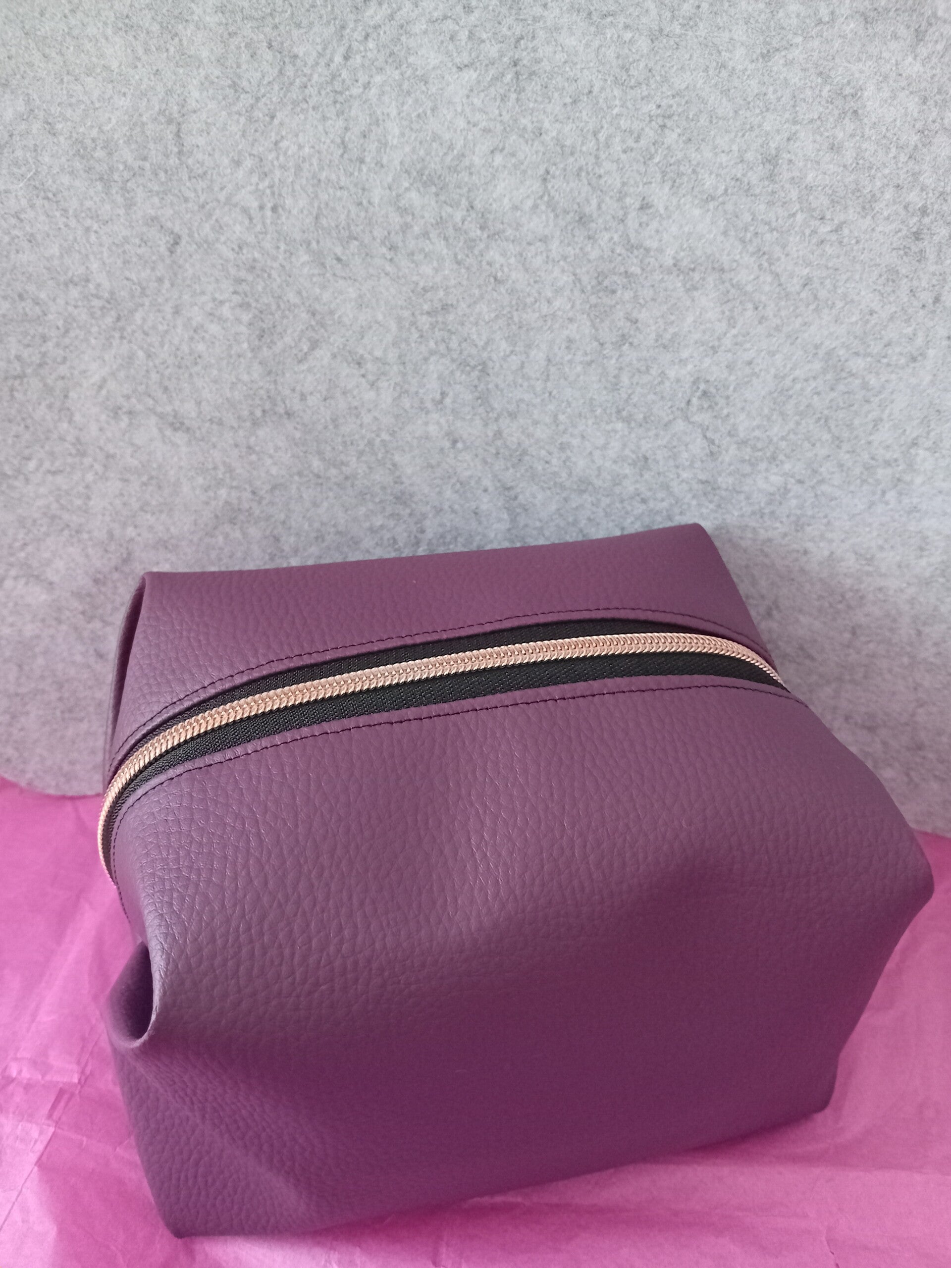 Kosmetiktäschchen eckig groß