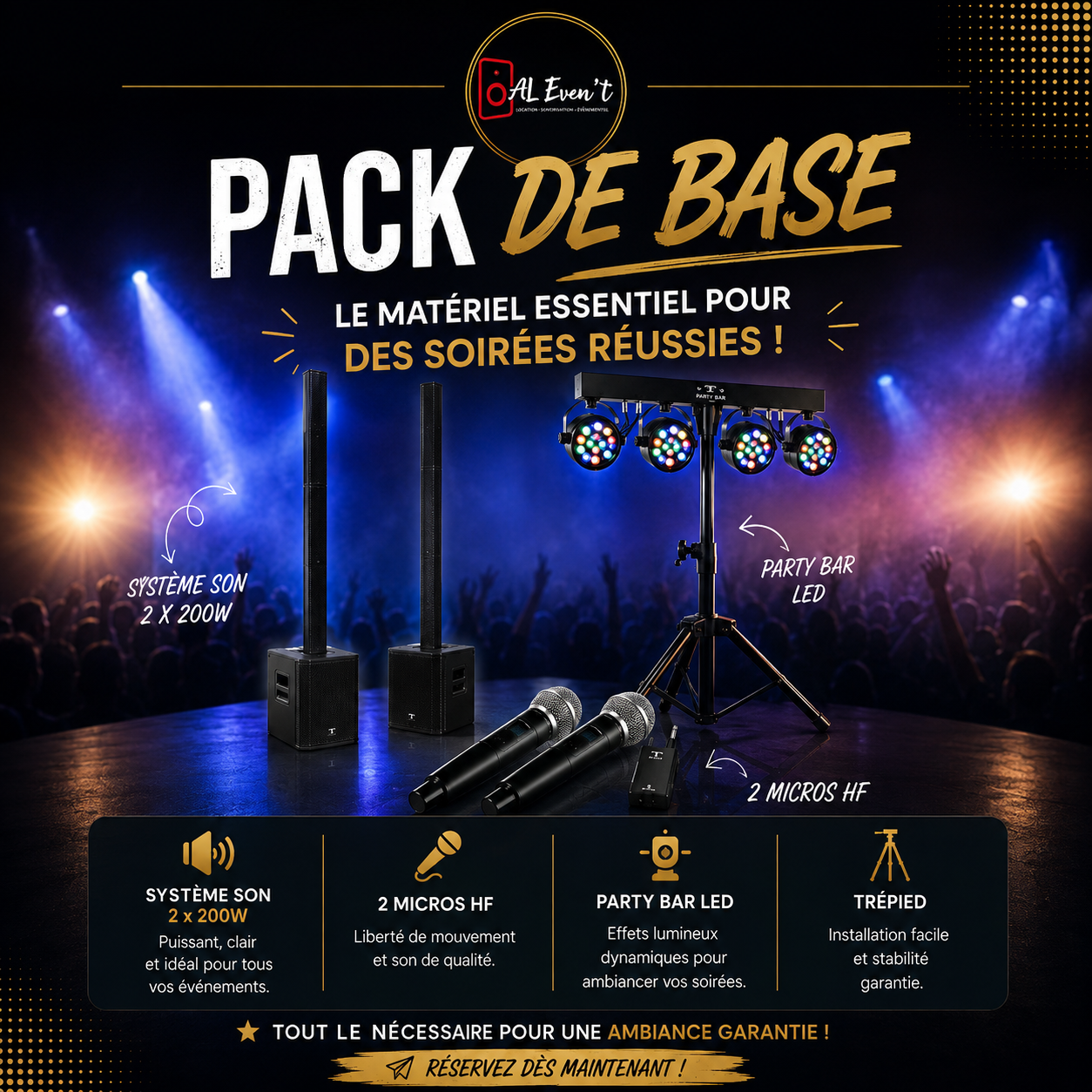 Pack de base (week-end)