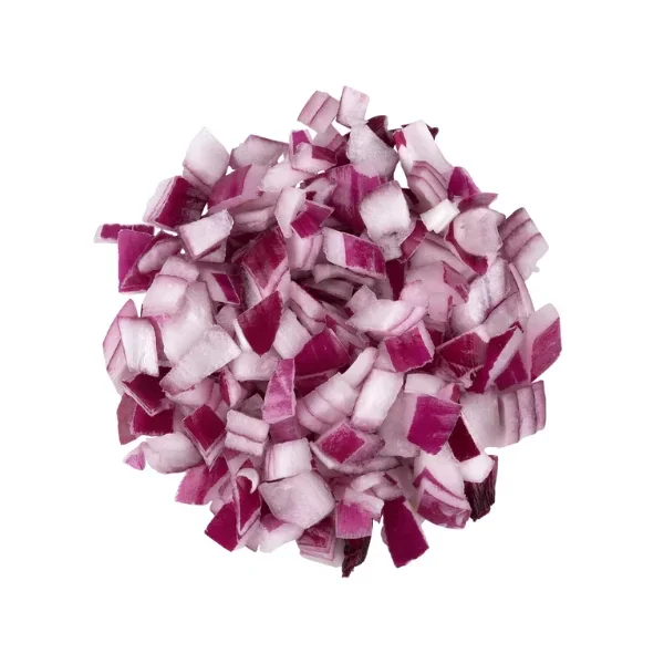 CEBOLLA ROJA O MORADA BRUNOISE