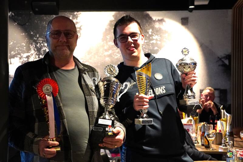 Eric samen met zijn zoon