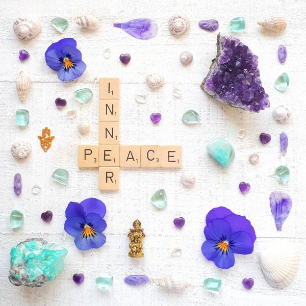 Edelsteenwenskaart inner peace