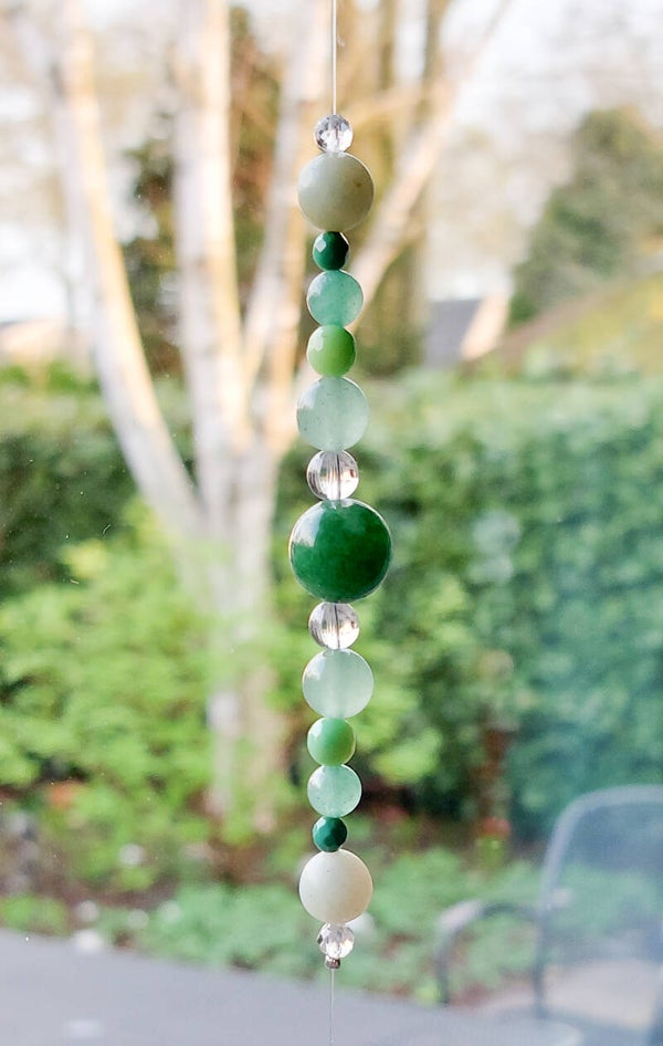 Raamkristal groene edelstenen