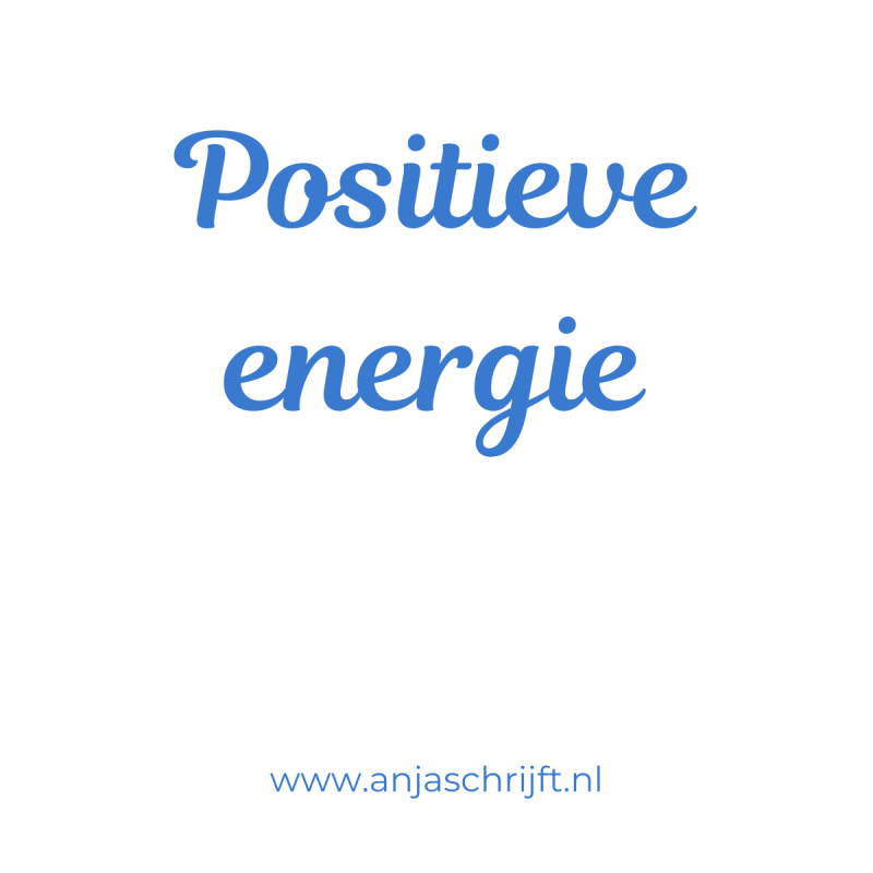 tekst cadeaukaartje positieve energie