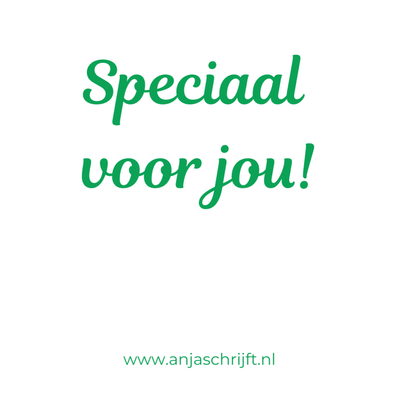 tekst cadeaukaartje speciaal voor jou