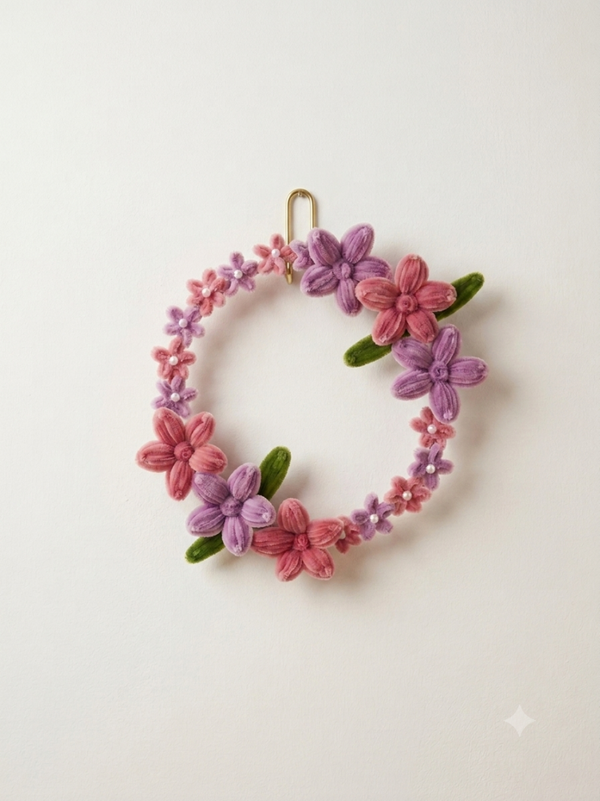 Couronne de fleurs
