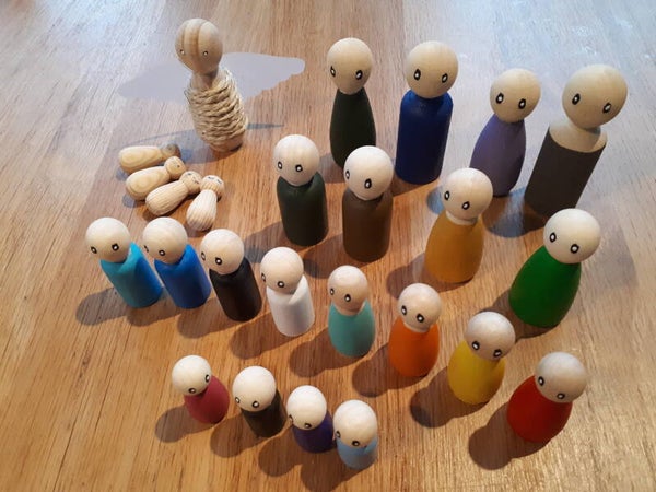 liefdevolle liefjes Set A gekleurd