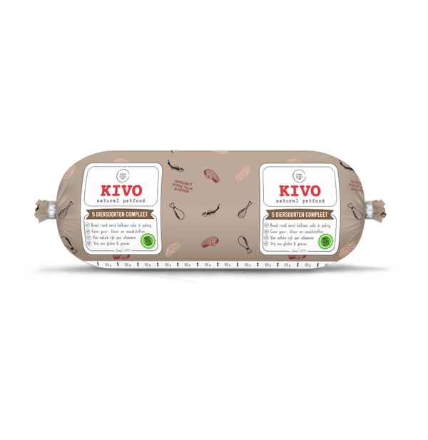 Kivo 5 Diersoorten Compleet