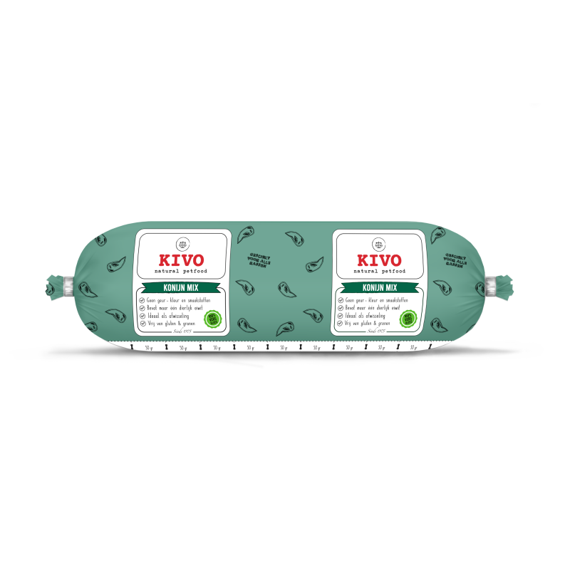 Kivo Konijn Mix | aanvullende voeding