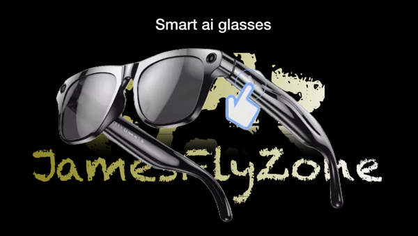 Smart Ai glasses with Bluetooth