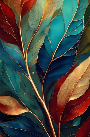 DigAI Tropical Fauna Leaf 1