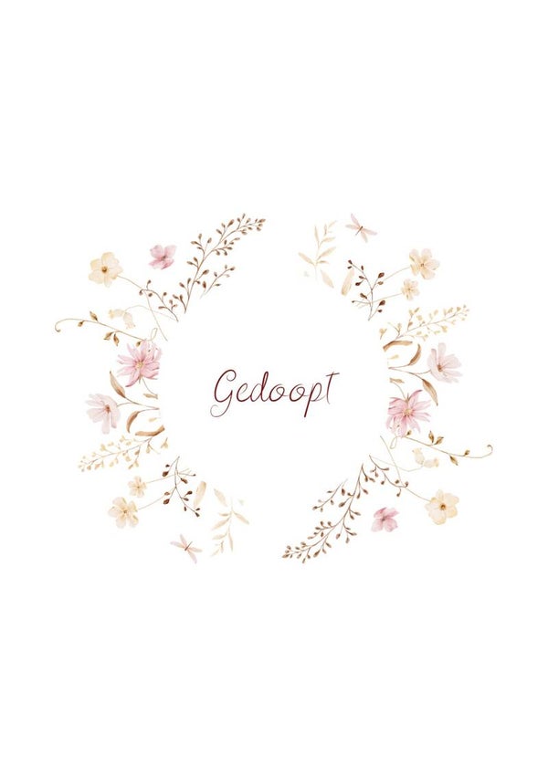 Gedoopt