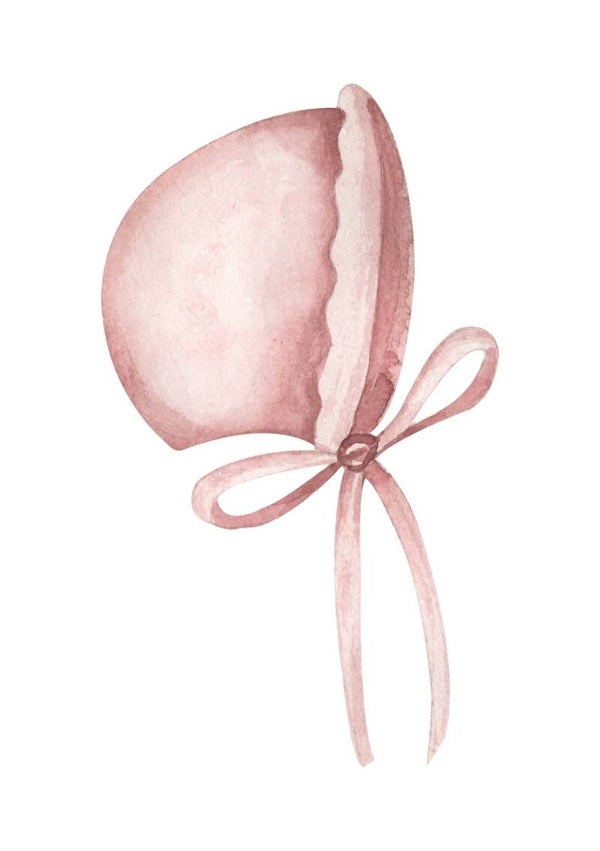 Babymutsje Roze