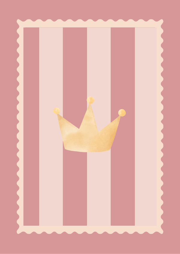 Poster kroontje - A4