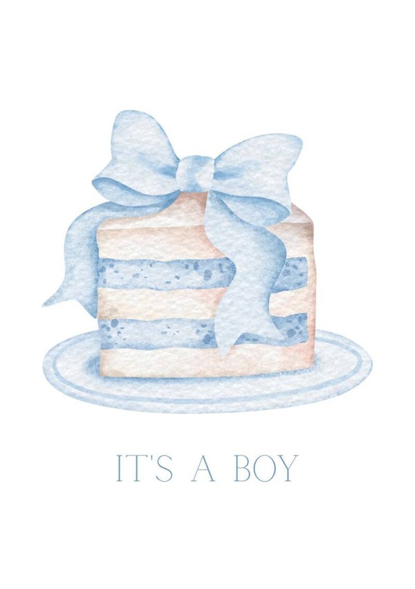 Taartje 'It's a Boy'