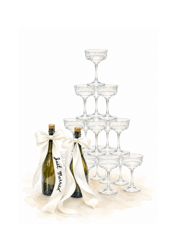 Champagne toren