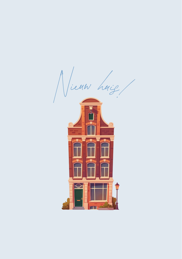 Nieuw huis effen